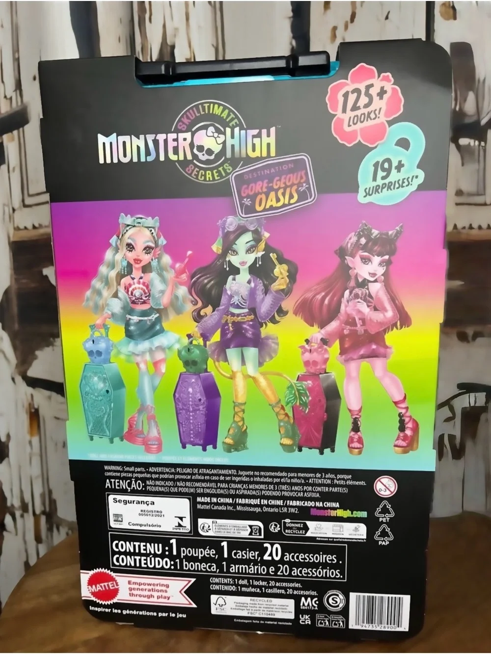 Monster High NIB Skulltimate Secrets Lagoona Blue